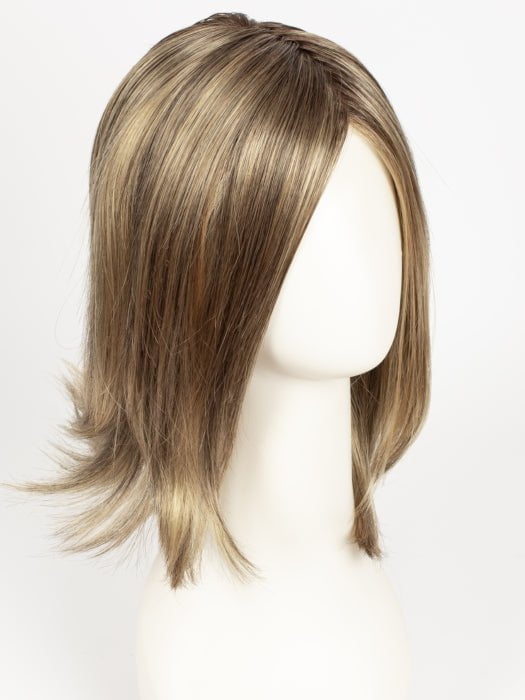 24BT18S8 SHADED MOCHA | Dark Ash Blonde/Honey Blonde Blend, Shaded with Medium Brown