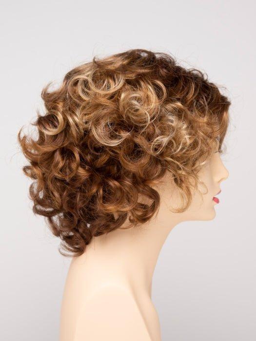 CREAMED COFFEE | Medium Brown roots and base with Cinnamon and Golden Blonde highlights