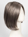 39F38 | Light Natural Ash Brown w/75% Grey Front & graduating to Medium Brown w/35% Grey Nape