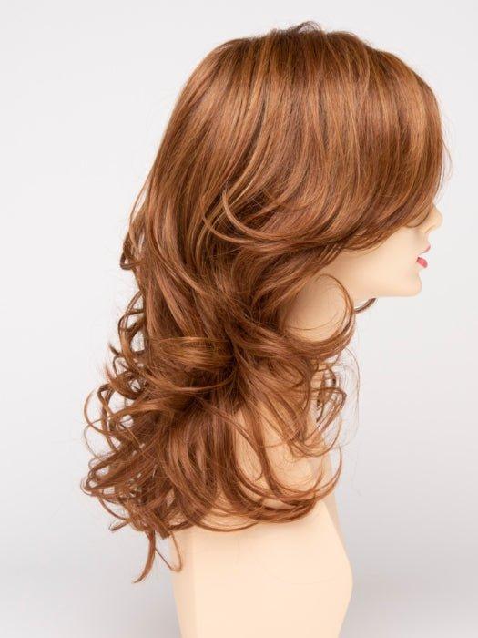 CREAMED COFFEE | Medium Brown roots and base with Cinnamon and Golden Blonde highlights