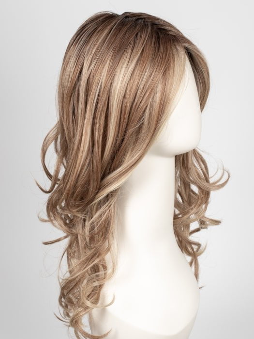 RL14/22SS SHADED WHEAT | Dark Blonde Evenly Blended with Platinum Blonde with Dark Roots