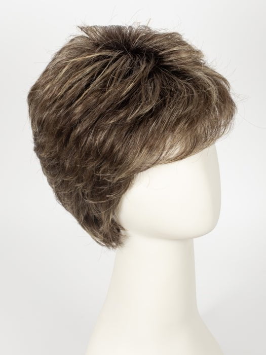 SS8/25 SHADED GOLDEN WHEAT | Rich Medium Brown Evenly Blended with Golden Blonde Highlights with Dark Roots