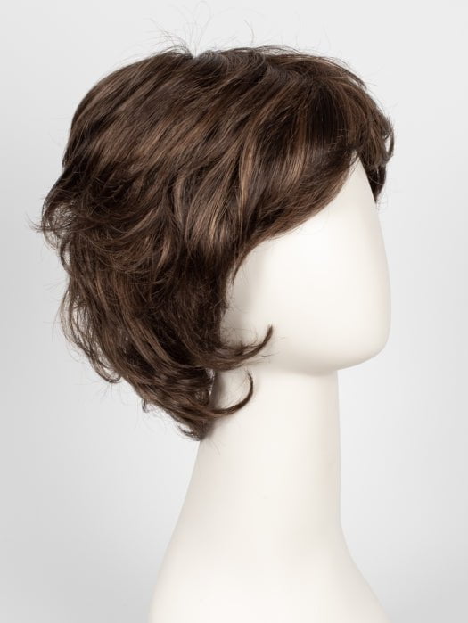 R10 | CHESTNUT | Warm Medium Brown with Ginger Highlights on Top