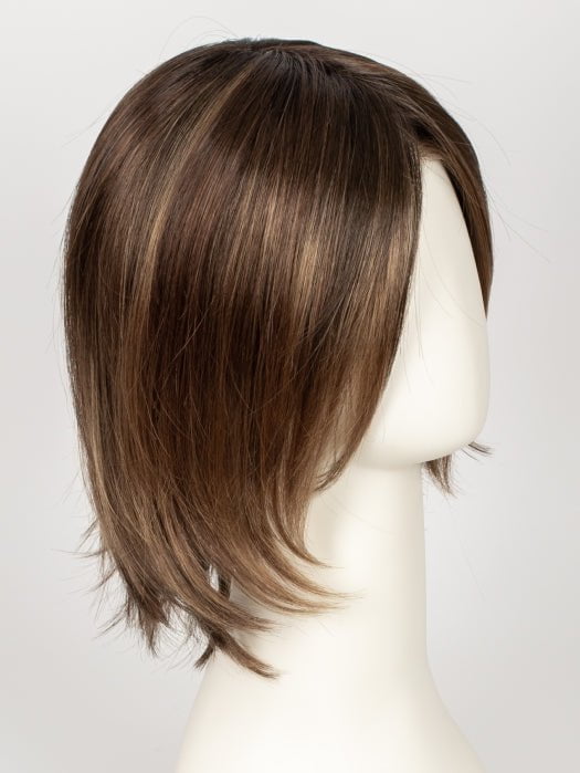 MOCCA ROOTED | Medium Brown, Light Brown, and Light Auburn blend with Dark Roots Edit alt text