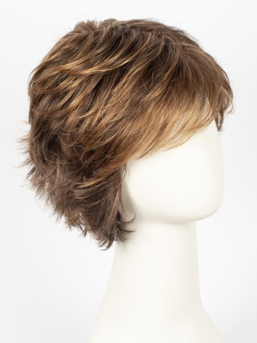 HAZELNUT MIX | Medium Brown base with Medium Reddish Brown and Copper Red highlights