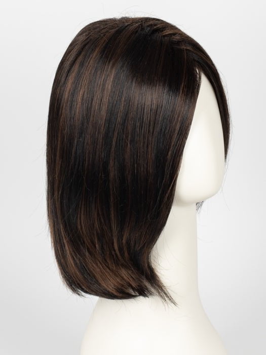 1BRH30 CHOCOLATE PRETZEL | Soft Black with 33% Gold-Red Highlights