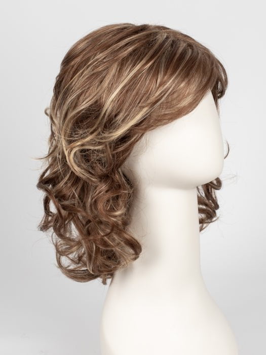 FS26/31 | Medium Red-Gold Brown and Light Gold Blonde Blend with Light Gold Blonde Bold Highlights