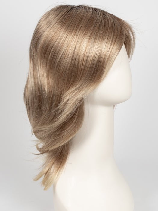 27T613S8 | Medium Red-Gold Blonde and Light Gold Blond Blend with Tips, Shaded with Dark Gold Brown
