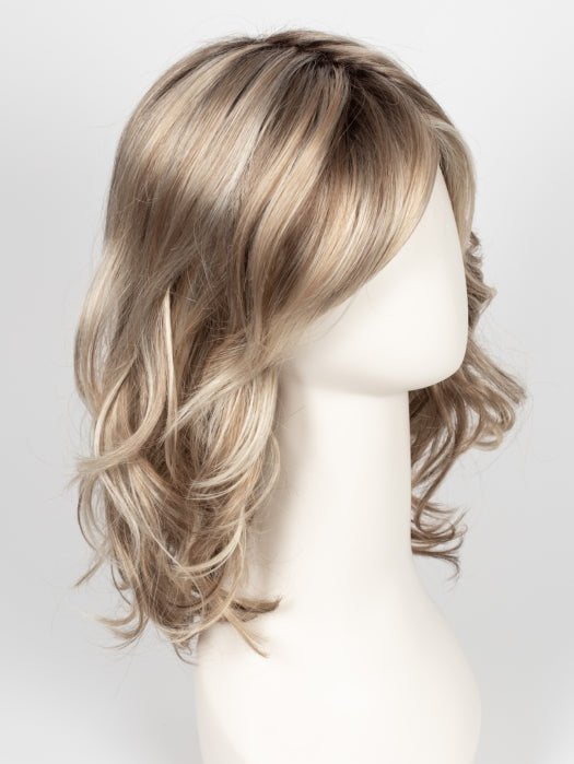 Color 12FS8 = Pecan Praline: Lt Gold Brown/Honey Blonde/Platinum Blonde Blend | Katherine by Jon Renau