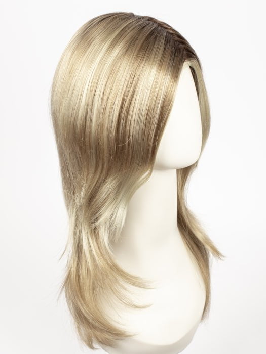 22F16S8 VENICE BLONDE | Light Ash Blonde and Light Natural Blonde Blend, Shaded with Medium Brown