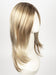 12FS8 | Light Golden Brown,Light Natural Golden Blonde & Pale Natural Gold-Blonde Blend, Shaded w/Medium Brown