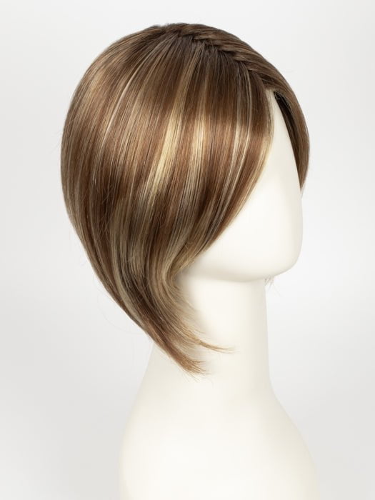 FS26/31S6 | Salted Caramel | Medium Natural Red Brown with Red Gold Blonde Bold Highlights, Shaded with Brown