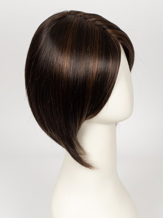 FS4/33/30A | Midnight Cocoa | Dark Brown, Medium Red, Medium Natural Red Blonde/Brown Blend with Medium Natural Red Blonde/Brown Blend Bold Highlights