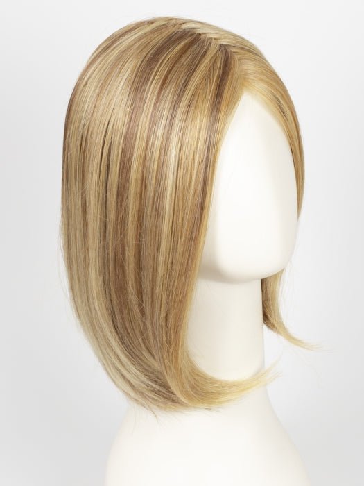 14/26 PRALINES N CREAM | Medium Natural Gold Brown and Light Red-Gold Blonde Blend with Pale Natural Blonde Highlights