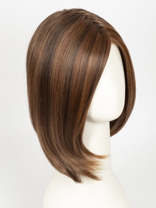 4/27/30 GERMAN CHOCOLATE | Darkest Brown Evenly Blended and Tipped with Light Red-Gold Blonde and Red-Gold Blend