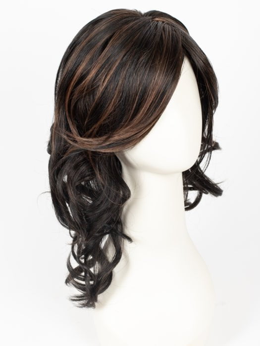 1BRH30 | Soft Black with 33% Medium Natural Red Highlights