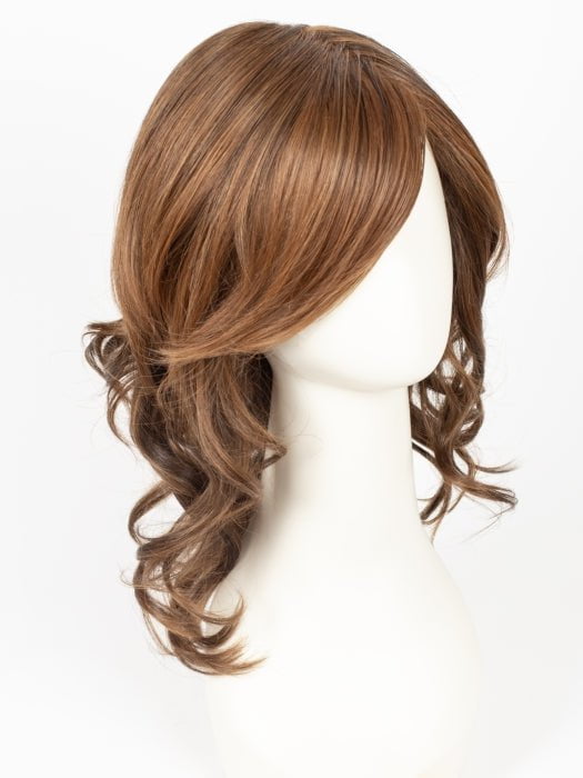 4/27/30 GERMAN CHOCOLATE | Darkest Brown Evenly Blended and Tipped with Light Red-Gold Blonde and Red-Gold Blend