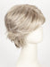 101F48T | Soft White Front, Light Brown with 75% Grey Blend with Soft White Tips