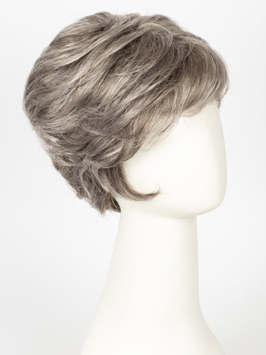 39F38 ROASTED CHESNUT | Light Natural Ash Brown with 75% Grey Front, graduating to Medium Brown with 35% Grey Nape