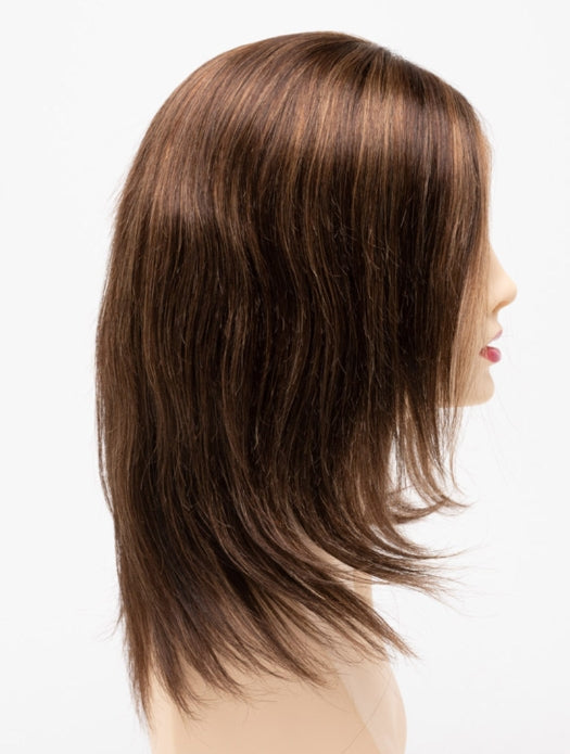Color Medium-Brown = 3 tone blend with medium brown with natural brown highlights