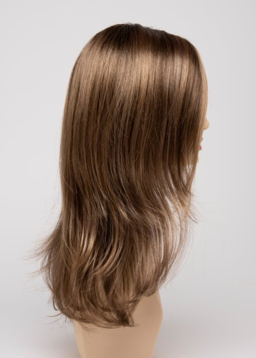TOASTED SESAME | Medium Brown roots with overall Warm Cinnamon base and Golden Blonde hightlights