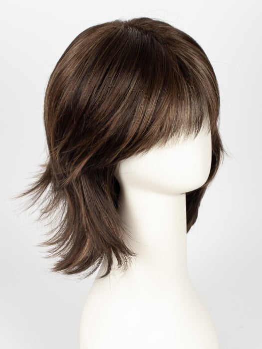 COFFEE-LATTE | Dark Brown & Honey Brown evenly blended highlights