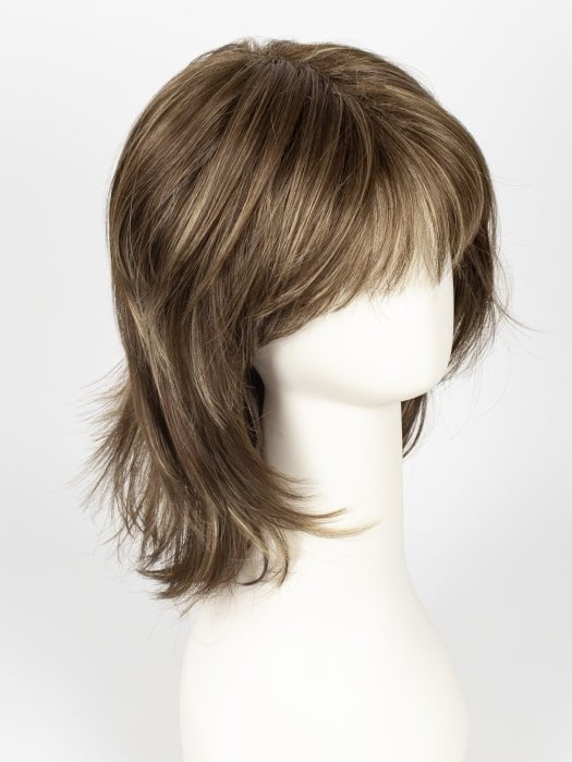 ICED-MOCHA | Medium Brown blended with Light Blonde highlights