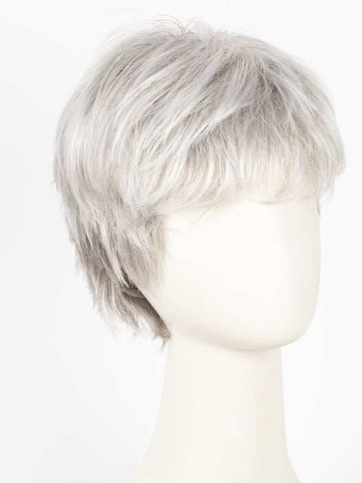 G60+ BURNISHED SNOW | Lightest brown with 90% gray base w/ silvery white highlights