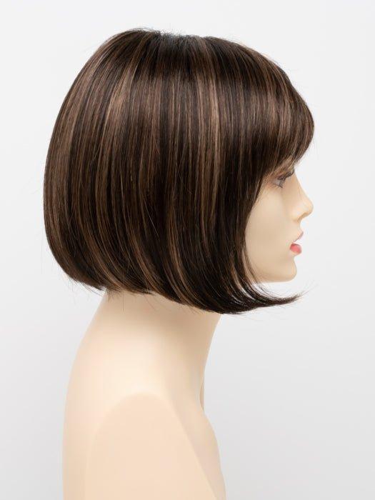 AMARETTO CREAM | Dark Brown roots with overall Medium Brown base with Honey Blonde highlights