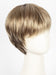 DARK-SAND-ROOTED | Light Brown base with Lighest Ash Brown and Medium Honey Blonde blend and Dark Roots
