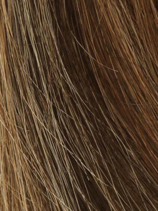4/14/24B CARAMEL CREAM | Cappuccino Blended w. Light Brown & Light Ash Blonde