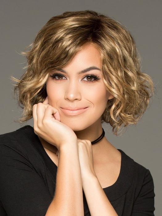 SWEET TALK by Gabor in GL14-16SS SS HONEY TOAST | Chestnut brown base blends into multi-dimensional tones of medium brown and dark golden blonde.