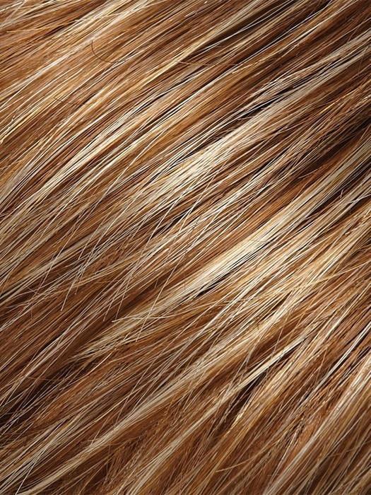 FS26/31 - Med Natural Red Brown w/ Med Red Gold Blonde Bold Highlights