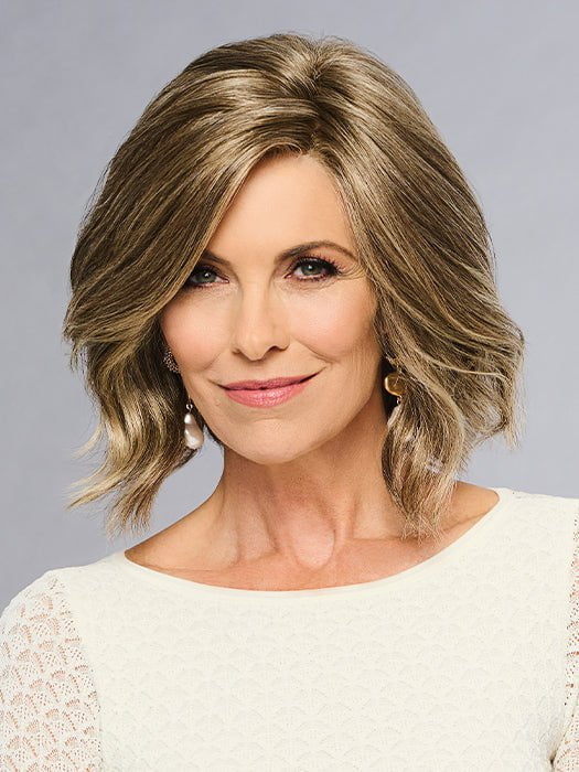 The extended lace front allows you to wear it away from the face or half up/half down