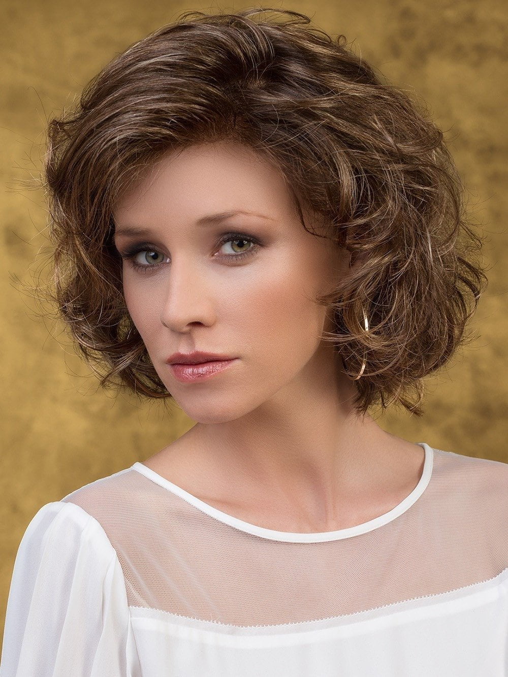 Softly curled layers that create an incredibly feminine style