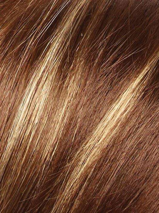 ICED-MOCHA | Medium Brown blended with Light Blonde highlights
