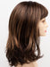 AMARETTO-CREAM | Dark Brown roots with overall Medium Brown base with Honey Blonde highlights