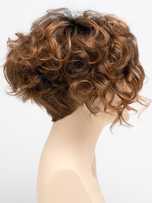 SAFFRON SPICE | A blend of Light Coppers and Warm Auburns with Darker Brown Roots