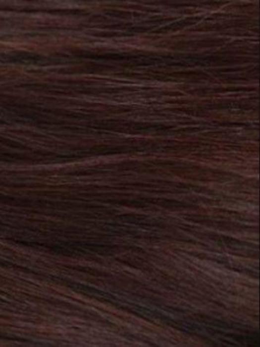 MULBERRY-BROWN Dark chocolate and dark auburn blend with rusty auburn undertones