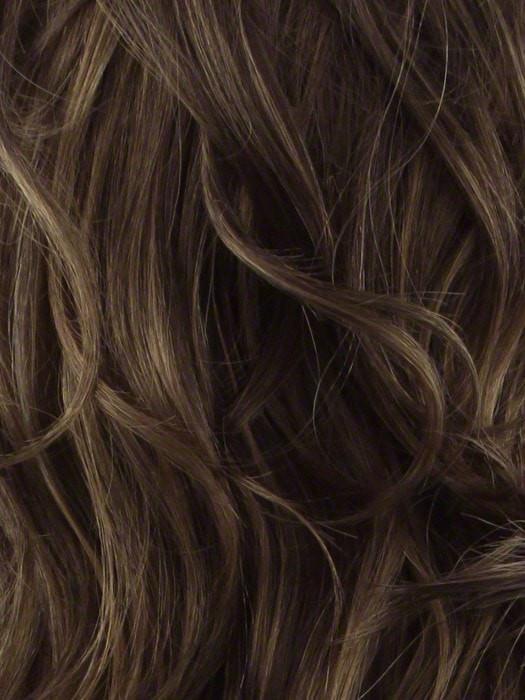 P6/27 | Alternate Strands of Medium Chestnut Brown and Strawberry Blonde