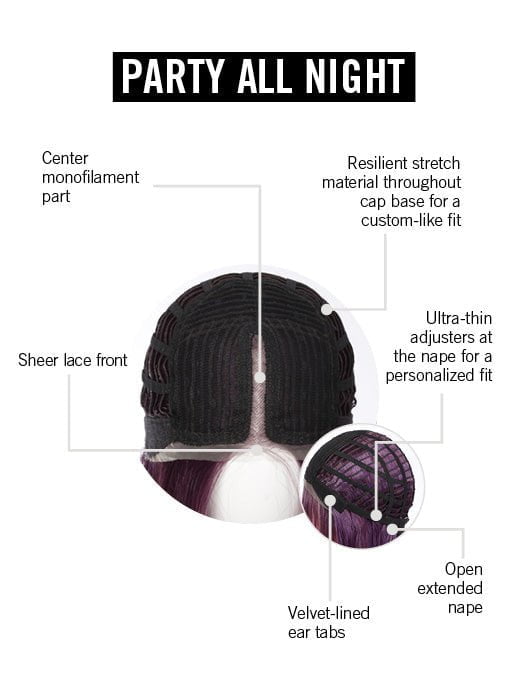 Cap Design | Lace Front | Center Mono Part | Wefted