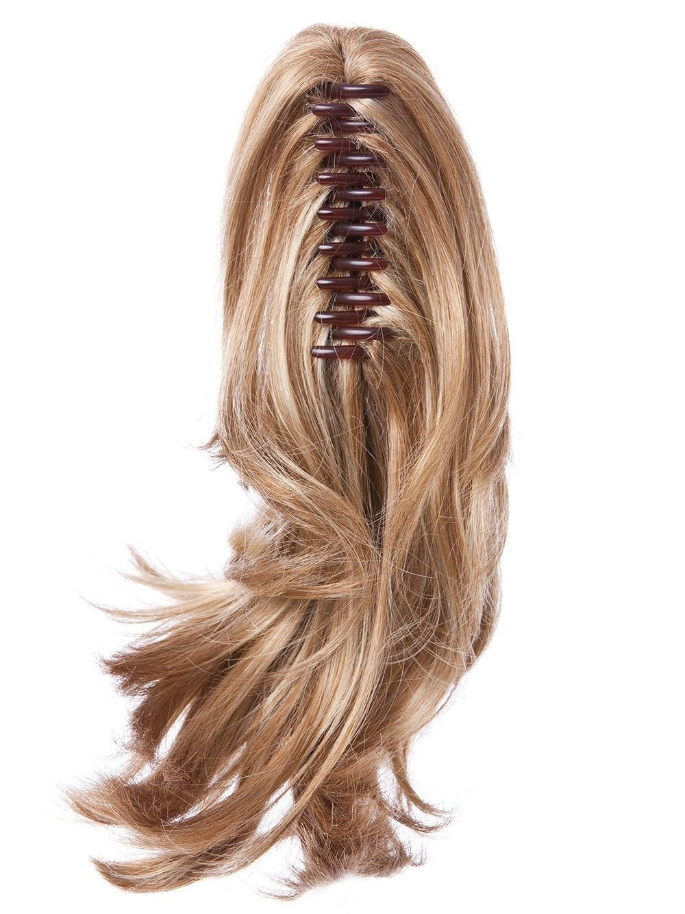 4" Claw Clip | Great versatile layered clip-on ponytail