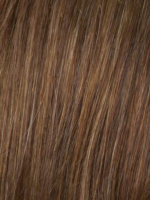 R3025S+ GLAZED CINNAMON | Medium Reddish Brown With Ginger Highlights On Top