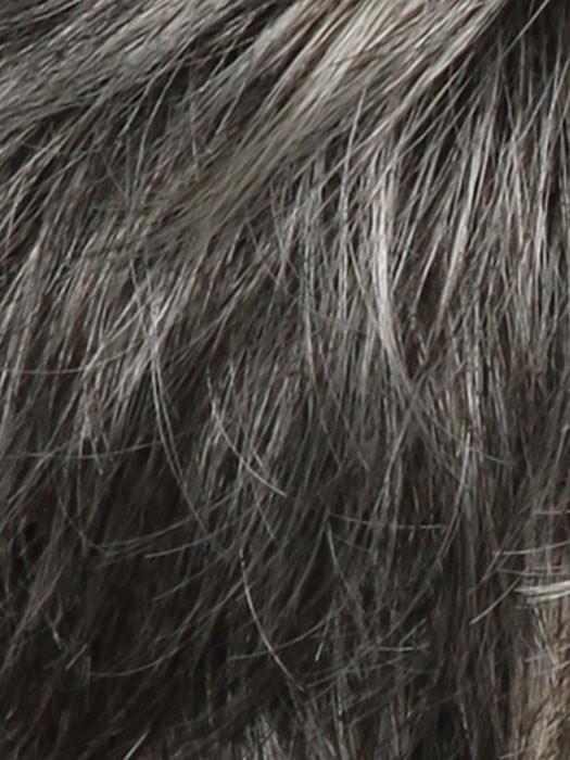 R511G GRADIENT CHARCOAL | Steel gray with subtle light gray highlights at the frontin Front Gradually Blended Into 30% Gray in Nape Area