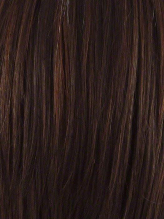 RAZBERRY ICE R | Rooted Dark Auburn with Medium Auburn Base with Copper and Strawberry Blonde Highlights