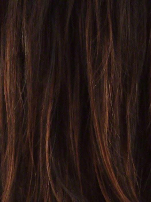RED-PEPPER | Medium Brown Base with Deep Red Pepper Highlights
