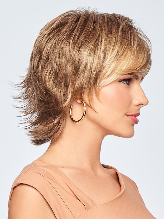 R829S GLAZED HAZELNUT | Rich Medium Brown with Ginger Highlights on Top