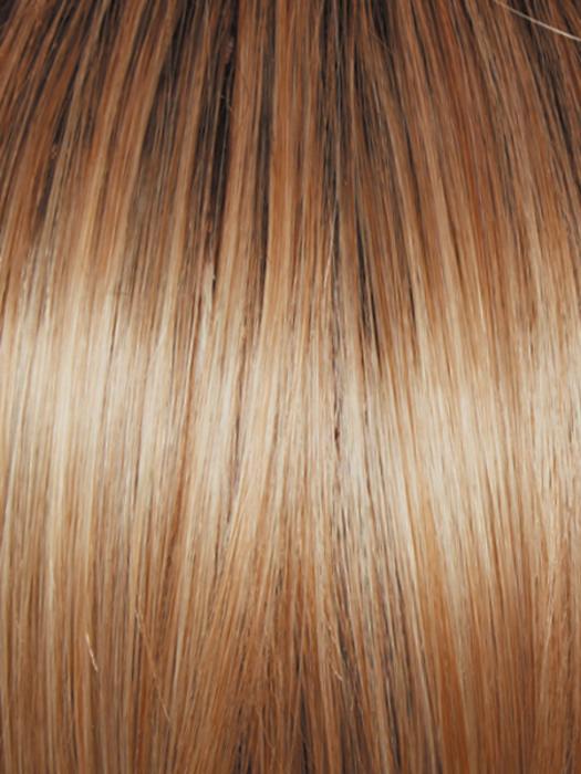 SS14/88 GOLDEN WHEAT | Dark Blonde Evenly Blended with Pale Blonde Highlights and Dark Roots