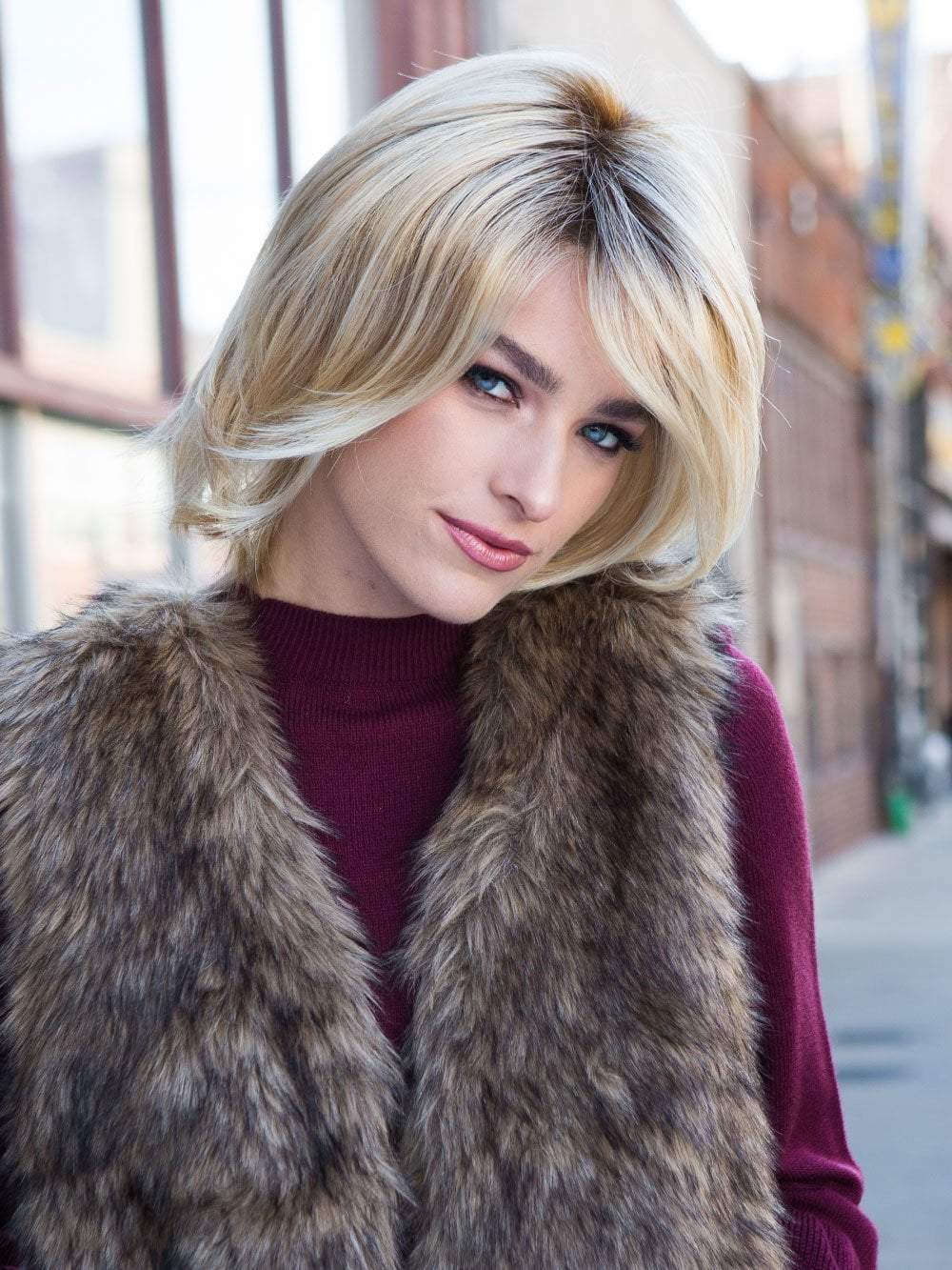 The monofilament part is hand-tied and sheer mimicking natural hair growth and blending in with all skin tones