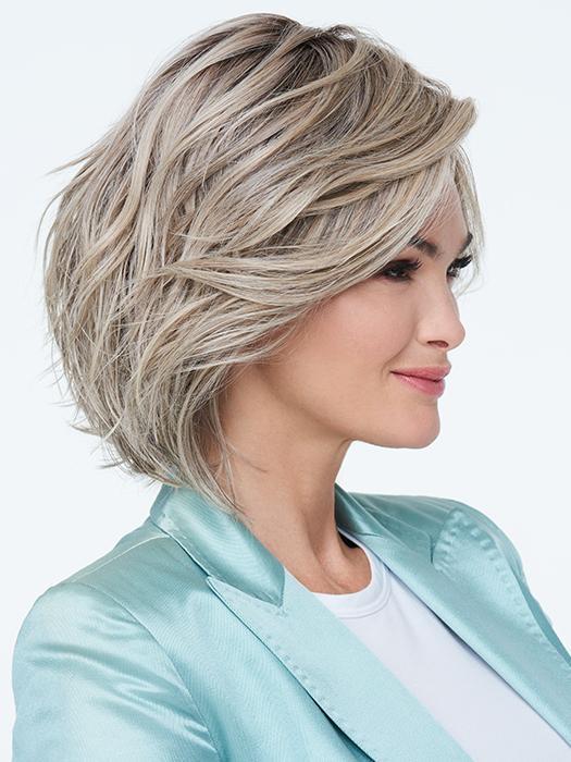 Unfiltered features a temple to temple Lace Front with a Monofilament Top.